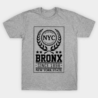 Bronx NYC Sinc 1898 T-Shirt